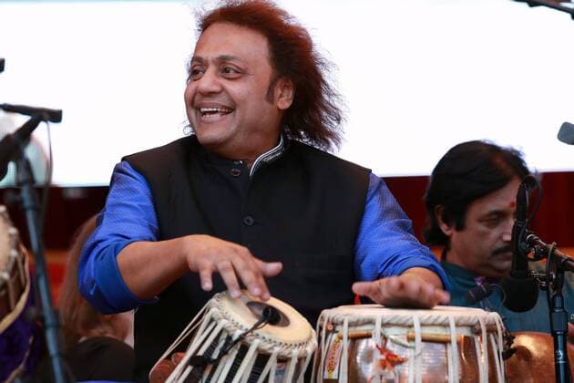 (170910) -- CHICAGO, Sept. 10, 2017 -- Indian tabla player Tanmoy Bose performs during the annual World Music Festival in Chicago, the United States, on Sept. 9, 2017. )(whw) U.S.-CHICAGO-WORLD MUSIC FESTIVAL WangxPing 