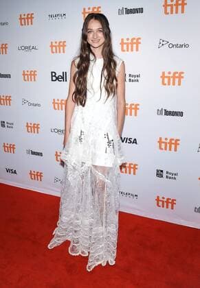 September 9, 2017 - Toronto, Ontario, U.S. - 09 September 2017 - Toronto, Ontario Canada - Raffey Cassidy. 2017 Toronto International Film Festival - The Killing Of A Sacred Deer Premiere held at The Elgin. Photo Credit: AdMedia Toronto U.S. - ZUMAa123 20170909_zaa_a123_527 Copyright: xBrentxPerniacx
