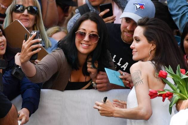 September 10, 2017 - Toronto, Ontario, Canada - Actress ANGELINA JOLIE attends The Breadwinner Premiere during the 2017 Toronto International Film Festival at Winter Garden Theater on September 10, 2017 in Toronto, Canada Toronto Canada - ZUMAv53_ 20170910_zaf_v53_013 Copyright: xIgorxVidyashevx
