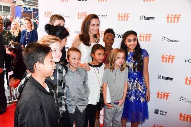 September 10, 2017 - Toronto, Ontario, Canada - Actress ANGELINA JOLIE attends The Breadwinner Premiere during the 2017 Toronto International Film Festival at Winter Garden Theater on September 10, 2017 in Toronto, Canada Toronto Canada - ZUMAv53_ 20170910_zaf_v53_029 Copyright: xIgorxVidyashevx