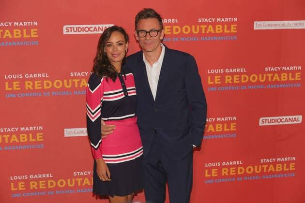 Celebs attending Le Redoutable Premiere at Cinema du Pantheon in Paris, France on September 11, 2017. Berenice Bejo;Michel Hazanavicius Paris France  546452