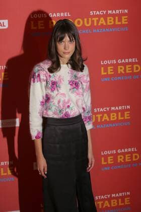 Celebs attending Le Redoutable Premiere at Cinema du Pantheon in Paris, France on September 11, 2017. Stacy Martin Paris France  546452