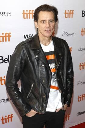 Jim Carrey attending the Jim & Andy: The Great Beyond - The Story of Jim Carrey & Andy Kaufman Featuring a Very Special, Contractually Obligated Mention of Tony Clifton premiere during the 42nd Toronto International Film Festival at Winter Garden Theater on September 11, 2017 in Toronto, Canada