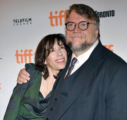 Sally Hawkins and director Guillermo del Toro attend the Toronto International Film Festival premiere of The Shape of Water at the Elgin Theatre in Toronto, Canada on September 11, 2017.  TOR2017091145 CHRISTINExCHEW