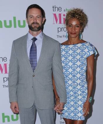 September 12, 2017 - West Hollywood, CA, U.S. - 12 September 2017 - West Hollywood, California - Garret Dillahunt, Michelle Hurd. The Mindy Project Final Season Premiere Party held at Microsoft Theatre L.A. Live in West Hollywood. Photo Credit: AdMedia West Hollywood U.S. - ZUMAa123 20170912_zaa_a123_101 Copyright: xBirdiexThompsonx