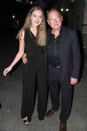 Mathilde Thomine Storm und Burghart Klaussner bei der Premiere des Kinofilms Das Löwenmädchen im Kino Delphi LUX. Berlin, 12.09.2017