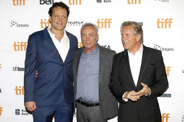 Vince Vaughn, Udo Kier and Don Johnson attending the Brawl in Cell Block 99 premiere during the 42nd Toronto International Film Festival at Ryerson Theatre on September 12, 2017 in Toronto, Canada