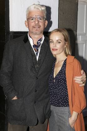 Heinz Strunk und Friederike Kempter bei der Premiere des Fernsehfilms Jürgen - Heute wird gelebt im Abaton Kino. Hamburg, 12.09.2017