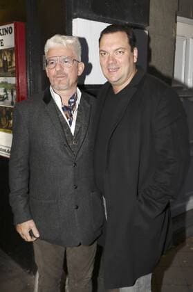 Heinz Strunk und Charly Hübner bei der Premiere des Fernsehfilms Jürgen - Heute wird gelebt im Abaton Kino. Hamburg, 12.09.2017