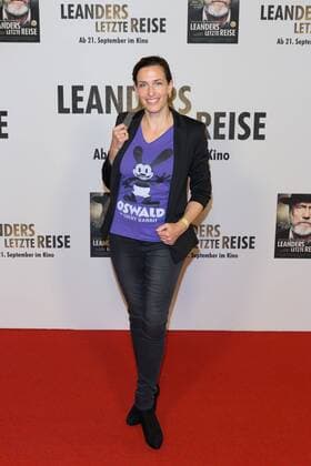 Ulrike Frank - Deutschlandpremiere von LEANDERS LETZTE REISE im Kino in der Kulturbrauerei in Berlin am 13.09.2017. Premiere LEANDERS LETZTE REISE