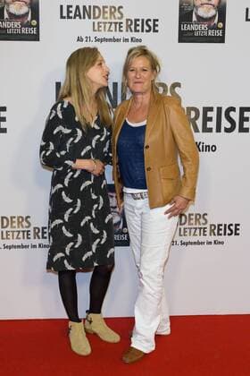 Petra Schmidt-Schaller und Susanne von Borsody - Deutschlandpremiere von LEANDERS LETZTE REISE im Kino in der Kulturbrauerei in Berlin am 13.09.2017. Premiere LEANDERS LETZTE REISE