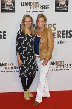 Petra Schmidt-Schaller und Susanne von Borsody - Deutschlandpremiere von LEANDERS LETZTE REISE im Kino in der Kulturbrauerei in Berlin am 13.09.2017. Premiere LEANDERS LETZTE REISE