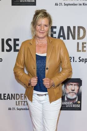 Susanne von Borsody - Deutschlandpremiere von LEANDERS LETZTE REISE im Kino in der Kulturbrauerei in Berlin am 13.09.2017. Premiere LEANDERS LETZTE REISE