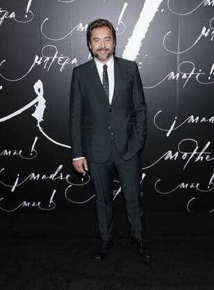 Javier Bardem arrives on the red carpet at the premiere of mother! at Radio City Music Hall on September 13, 2017 in New York City  NYP20170913175 JOHNxANGELILLO