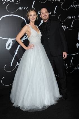 Mother! film premiere at Radio City Music Hall on September 13, 2017 in New York City Darren Aronofsky;Jennifer Lawrence New York France  547046
