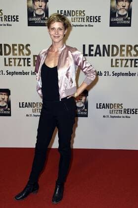Katharina Schlothauer bei der Premiere des Kinofilms Leanders letzte Reise im Kino in der Kulturbrauerei. Berlin, 13.09.2017