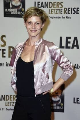 Katharina Schlothauer bei der Premiere des Kinofilms Leanders letzte Reise im Kino in der Kulturbrauerei. Berlin, 13.09.2017