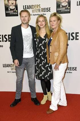 Tambet Tuisk, Petra Schmidt-Schaller und Suzanne von Borsody bei der Premiere des Kinofilms Leanders letzte Reise im Kino in der Kulturbrauerei. Berlin, 13.09.2017