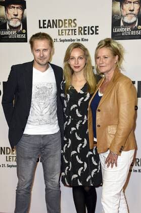 Tambet Tuisk, Petra Schmidt-Schaller und Suzanne von Borsody bei der Premiere des Kinofilms Leanders letzte Reise im Kino in der Kulturbrauerei. Berlin, 13.09.2017