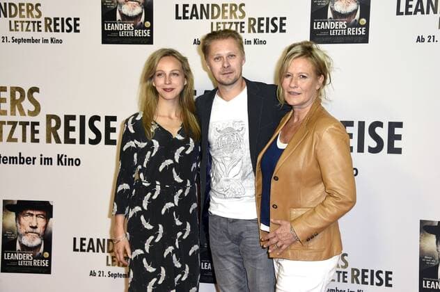 Petra Schmidt-Schaller, Tambet Tuisk und Suzanne von Borsody bei der Premiere des Kinofilms Leanders letzte Reise im Kino in der Kulturbrauerei. Berlin, 13.09.2017