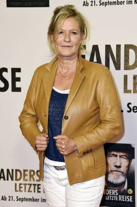 Suzanne von Borsody bei der Premiere des Kinofilms Leanders letzte Reise im Kino in der Kulturbrauerei. Berlin, 13.09.2017
