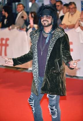 Motley Crue s Nikki Sixx attends the world premiere of Long Time Running at Roy Thomson Hall during the Toronto International Film Festival in Toronto, Canada on September 13, 2017.  TOR2017091328 CHRISTINExCHEW