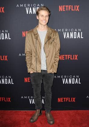 September 14, 2017 - Hollywood, California, U.S. - Logan Shroyer attends The Special Screening Premiere of Netflix s American Vandal held at the Arclight Theater in Hollywood, California on September 14, 2017. 2017 Hollywood U.S. - ZUMAl86_ 20170914_zaf_l86_016 Copyright: xDavexLongendykex