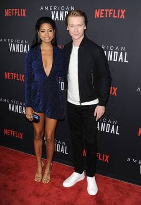 September 14, 2017 - Hollywood, California, U.S. - Camille Hyde, Calum Worthy attends The Special Screening Premiere of Netflix s American Vandal held at the Arclight Theater in Hollywood, California on September 14, 2017. 2017 Hollywood U.S. - ZUMAl86_ 20170914_zaf_l86_063 Copyright: xDavexLongendykex