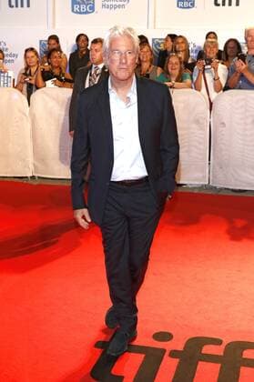Richard Gere attending the Three Christs premiere during the 42nd Toronto International Film Festival at Roy Thomson Hall on September 14.2017 in Toronto, Canada