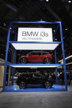 Frankfurt: 67.IAA Motor Show opens for trade visit The German car manufacturer BMW presented the BMW i3s in a World Premier at the 67. IAA. The 67. Internationale Automobil-Ausstellung (IAA) opened in Frankfurt for trade visitors. It is with over 1000 exhibitors one of the largest Motor Shows in the world. The show will open for the general public on the 16th September.  MichaelxDebets