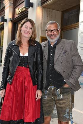Jimmy Hartwig und Stefanie Almer Premiere le club GOP VarietŽ Theater Show München 15. September 2017