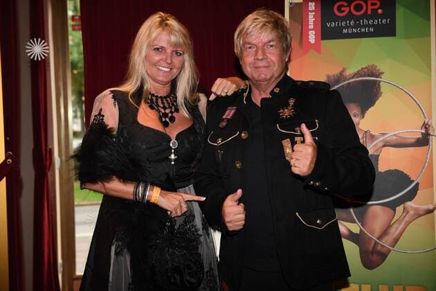 DJ Woiferl und Gisela Kraus Premiere le club GOP VarietŽ Theater Show München 15. September 2017