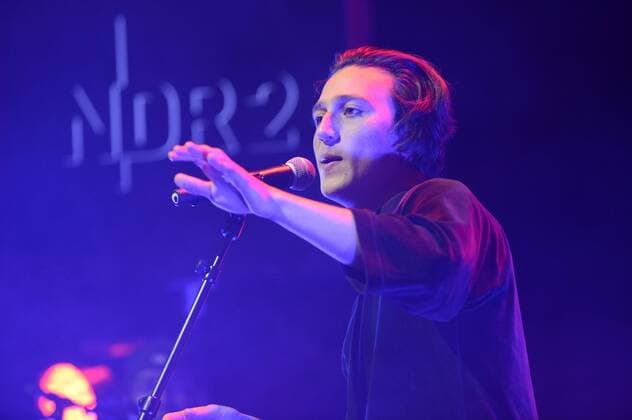 Zak Abel live beim NDR 2 Soundcheck Neue Musik Festival 2017 im Deutschen Theater. Göttingen, 15.09.2017