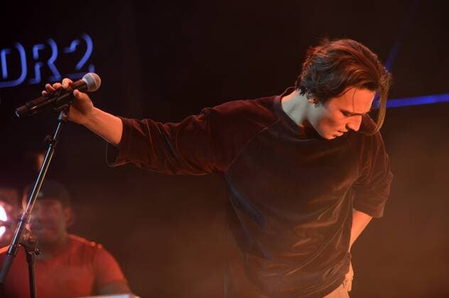 Zak Abel live beim NDR 2 Soundcheck Neue Musik Festival 2017 im Deutschen Theater. Göttingen, 15.09.2017