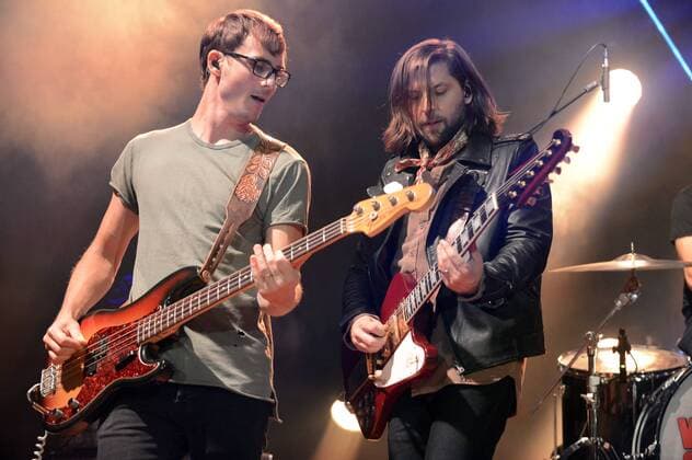 Jimmy Weaver und Sam Getz von Welshly Arms live beim NDR 2 Soundcheck Neue Musik Festival 2017 in der Stadthalle. Göttingen, 15.09.2017