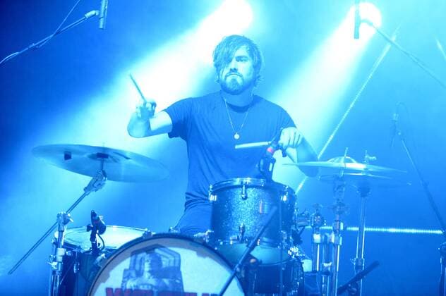 Mikey Gould von Welshly Arms live beim NDR 2 Soundcheck Neue Musik Festival 2017 in der Stadthalle. Göttingen, 15.09.2017