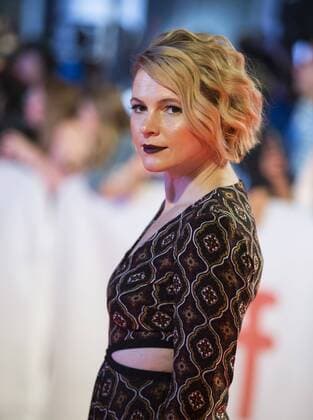 (170916) -- TORONTO, Sept. 16, 2017 -- Actress Amy Seimetz attends the world premiere of the film My Days of Mercy at Roy Thomson Hall during the 2017 Toronto International Film Festival in Toronto, Canada, Sept. 15, 2017. ) (yy) ZouxZheng 