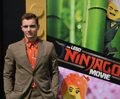 Cast member Dave Franco the voice of Lloyd in the animated comedy The Lego Ninjago Movie attends the premiere of the film at the Regency Village Theatre in the Westwood section of Los Angeles on September 16, 2017. Storyline: Six young ninjas are tasked with defending their island home, called Ninjago. By night, they re gifted warriors, using their skills and awesome fleet of vehicles to fight villains and monsters. By day, they re ordinary teens struggling against their greatest enemy: high school.  LAP2017091622 JIMxRUYMEN