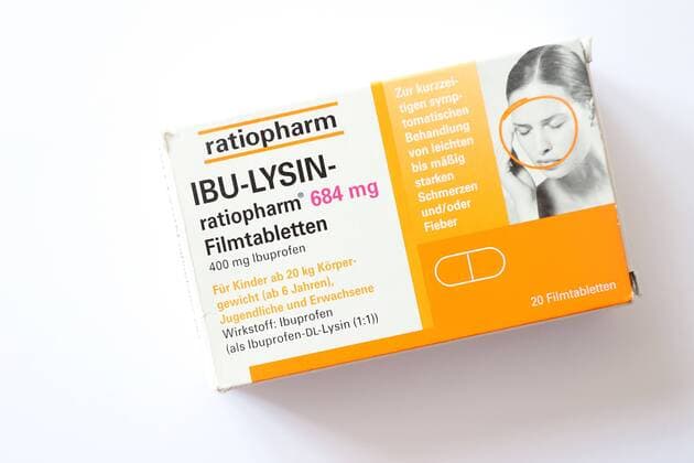 Medikament, IBU-LYSIN, No property release, No Trademark rights am 17.09.2017 in Siegen Deutschland. *** Drug IBU No Property Release No Trade Rights at 17 09 2017 in Siegen Germany