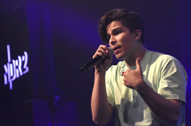 Alex Aiono live beim NDR 2 Soundcheck Neue Musik Festival 2017 im Jungen Theater. Göttingen, 16.09.2017