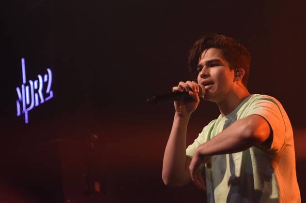 Alex Aiono live beim NDR 2 Soundcheck Neue Musik Festival 2017 im Jungen Theater. Göttingen, 16.09.2017