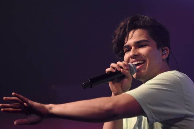 Alex Aiono live beim NDR 2 Soundcheck Neue Musik Festival 2017 im Jungen Theater. Göttingen, 16.09.2017