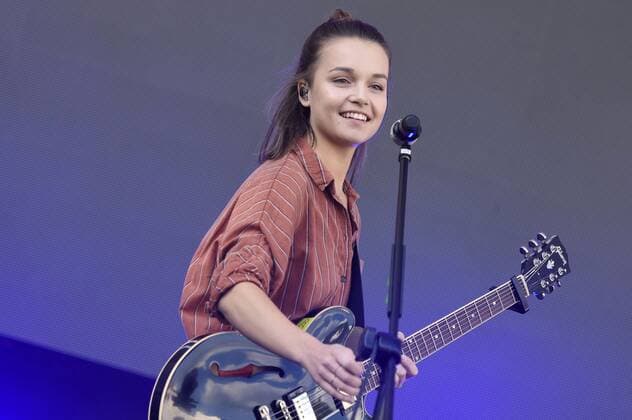 Lotte live beim NDR 2 Soundcheck Neue Musik Festival 2017 auf der City Stage. Göttingen, 16.09.2017