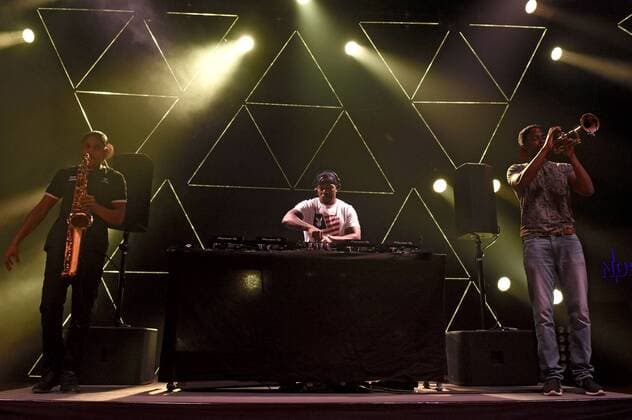 Rudimental live beim NDR 2 Soundcheck Neue Musik Festival 2017 in der Stadthalle. Göttingen, 16.09.2017