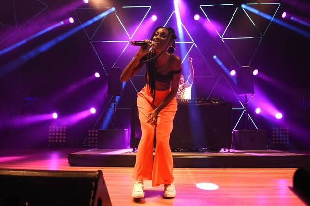 Rudimental live beim NDR 2 Soundcheck Neue Musik Festival 2017 in der Stadthalle. Göttingen, 16.09.2017
