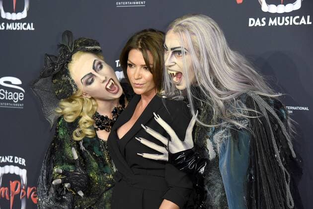Sabia Boulahrouz bei der Tanz der Vampire Musicalpremiere im Stage Theater an der Elbe in Hamburg am 17.09.2017