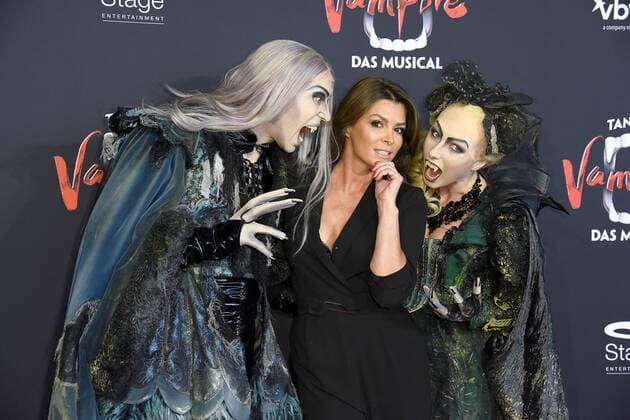 Sabia Boulahrouz bei der Tanz der Vampire Musicalpremiere im Stage Theater an der Elbe in Hamburg am 17.09.2017