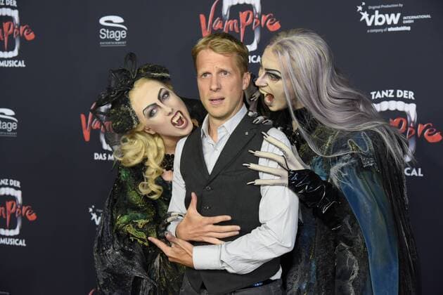 Oliver Pocher bei der Tanz der Vampire Musicalpremiere im Stage Theater an der Elbe in Hamburg am 17.09.2017