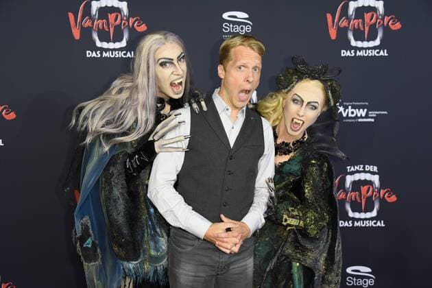 Oliver Pocher bei der Tanz der Vampire Musicalpremiere im Stage Theater an der Elbe in Hamburg am 17.09.2017