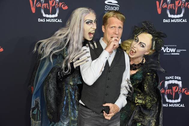 Oliver Pocher bei der Tanz der Vampire Musicalpremiere im Stage Theater an der Elbe in Hamburg am 17.09.2017